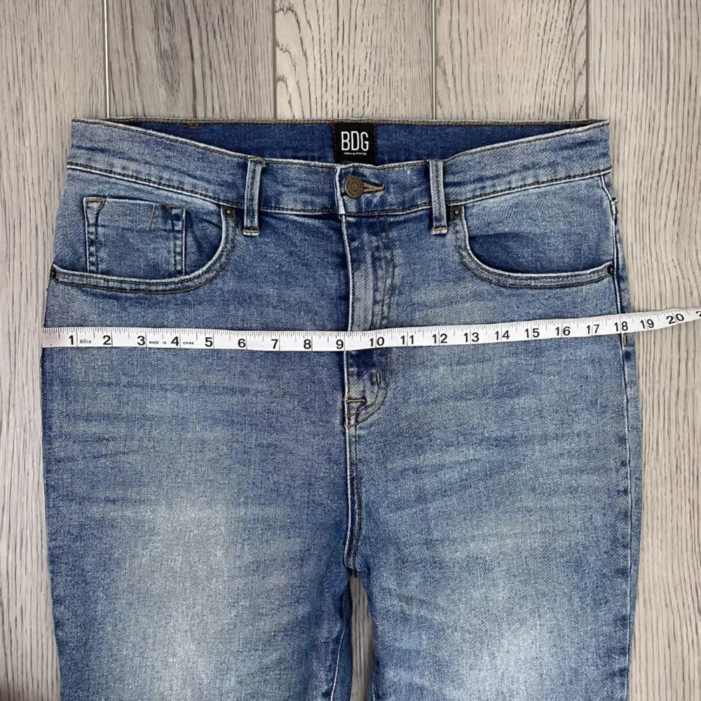 BDG Women Size 32 Twig Cotton Stretch High Rise Skinny Leg Casual Denim Jeans